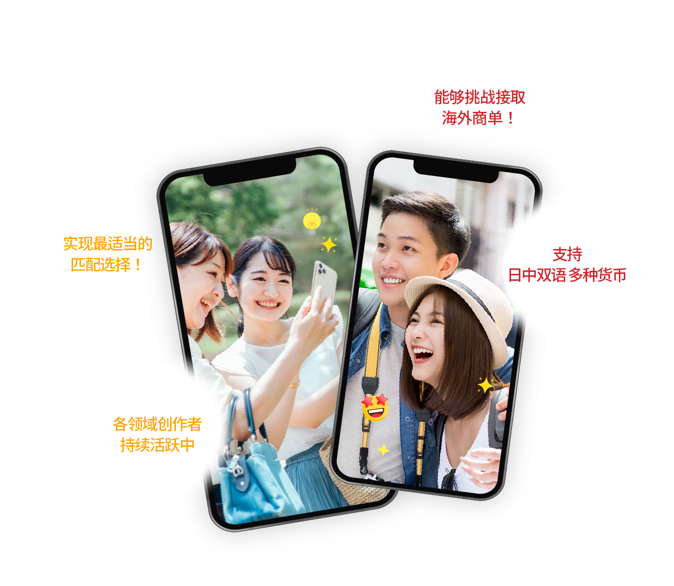 海外案件にもチャレンジできる環境!最適なキャスティングを実現!